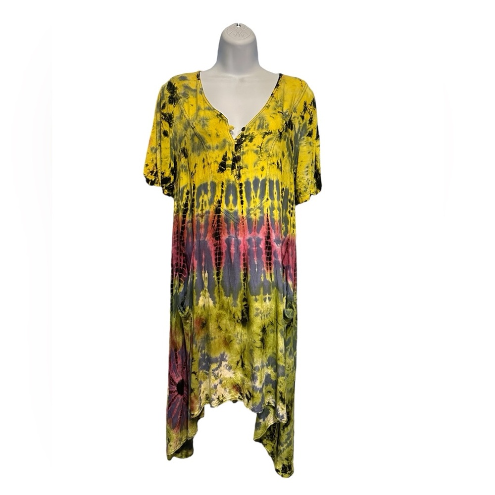 NWT.  Sacred Threads Dress/Tunic. S/M.  RD/RD.  223068